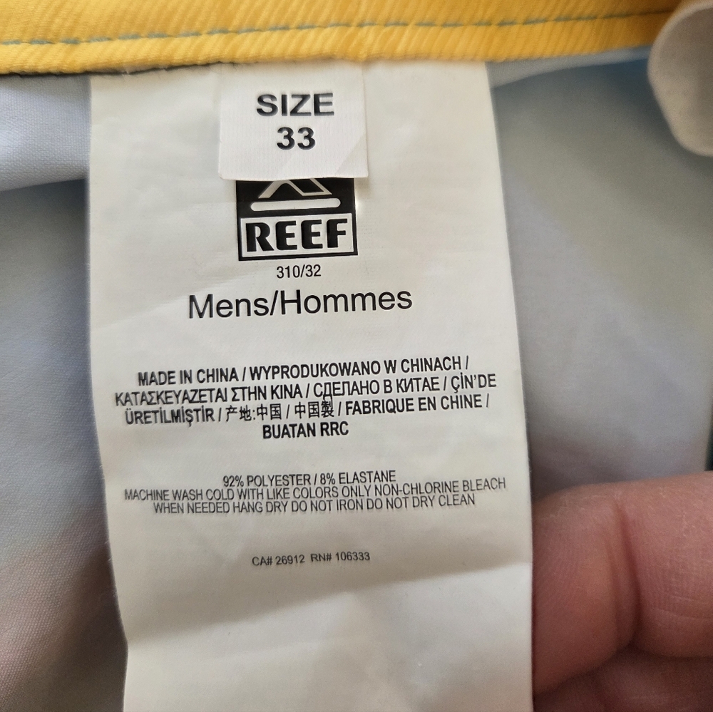 Reef Channel 20" Boardshorts Size 33 - Picture 10 of 10